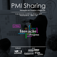 PMI/SC e SENAI trazem especialistas para debater inovação nos negócios
